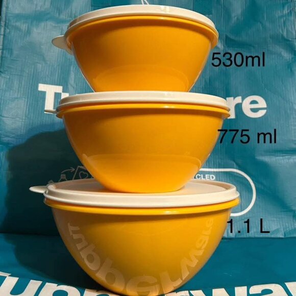 Tupperware Wonderlier Bowls 3-pc Set - Picture 2 of 4
